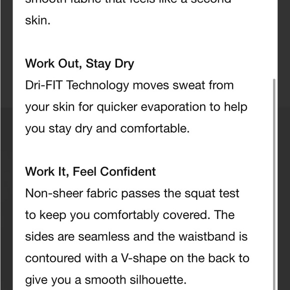 LAST CALL BNWT 🔥 Nike One Luxe Dri-FIT Mid-Rise Workout Legging in Terracotta - Picture 10 of 11